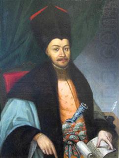 Anton Chladek Portrait of Ienachita Vacarescu china oil painting image